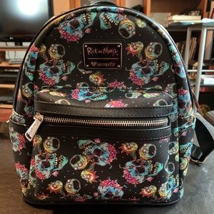 Loungefly Rick and morty mini backpack